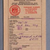 Vilhelmine Klementi nim. Pesuvabriku tootesilt aastast 1951