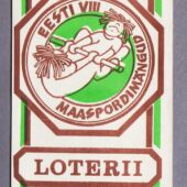Eesti Maaspordiliidu „Jõud“ loteriipilet (1)