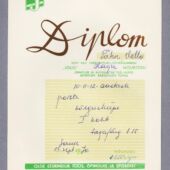 Eesti NSV Vabatahtliku Spordiühingu „Jõud“ diplom aastast 1970