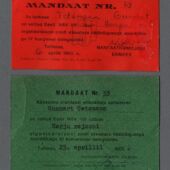 Eesti NSV Vabatahtliku Spordiühingu „Jõud“ kongressi ja konverentsi delegaadi mandaadid