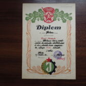 Eesti NSV Vabatahtlik Spordiselts „Jõud“ diplom aastast 1950