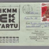 Tartu Linna Kommunaalettevõtete Kombinaadi kirjaümbrik