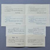 Valik erinevate aastate „Autostopi“ tänukaarte (2)